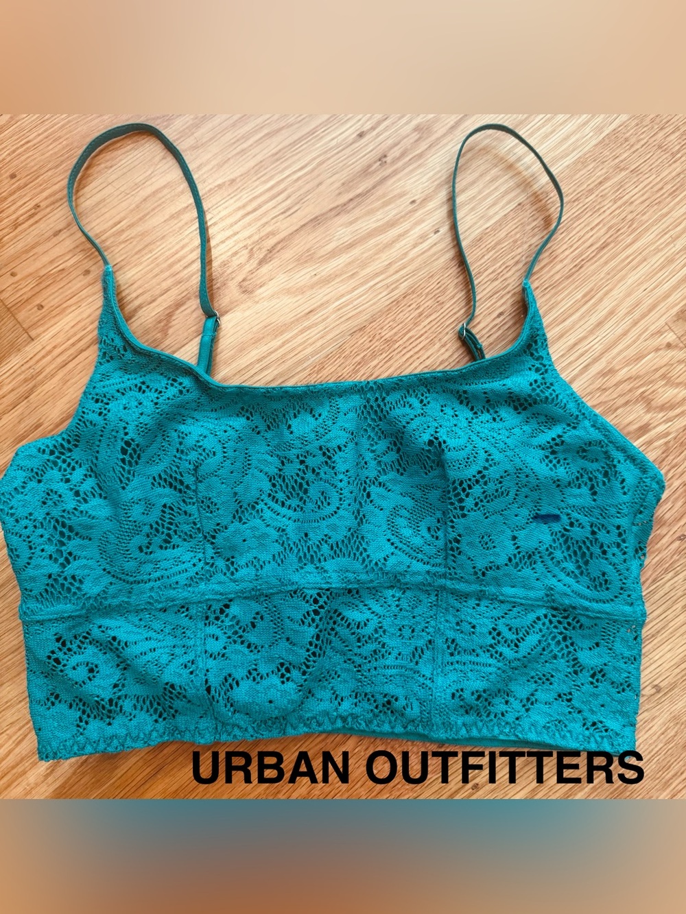 Urban Outfitters Out From Under Lace Bralette, Sz Med